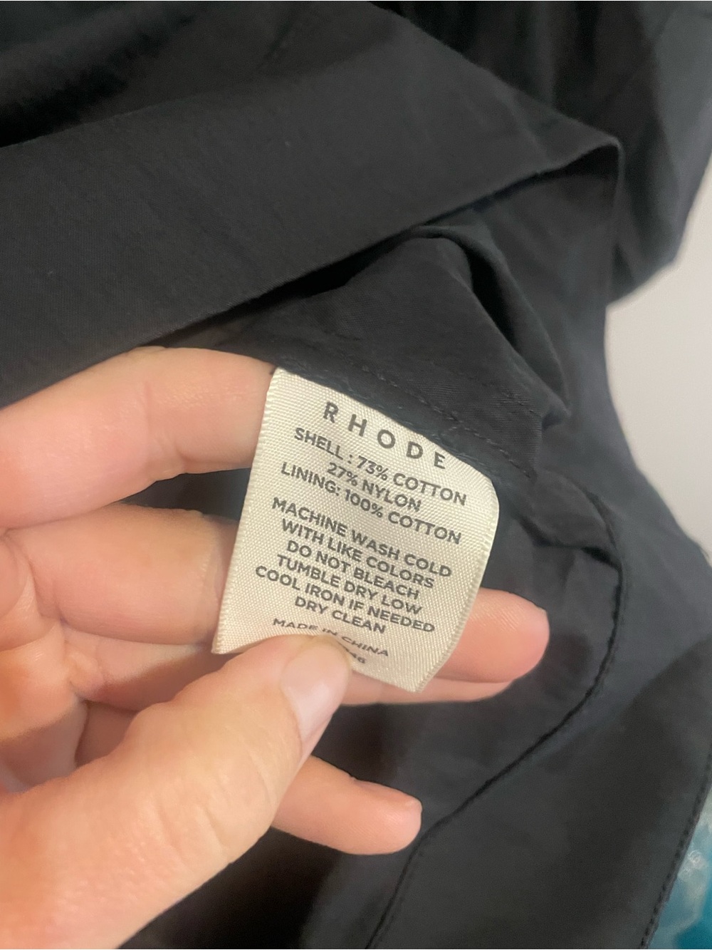 RHODE Black Varja Dress Size XXS NWT - Picture 6 of 7